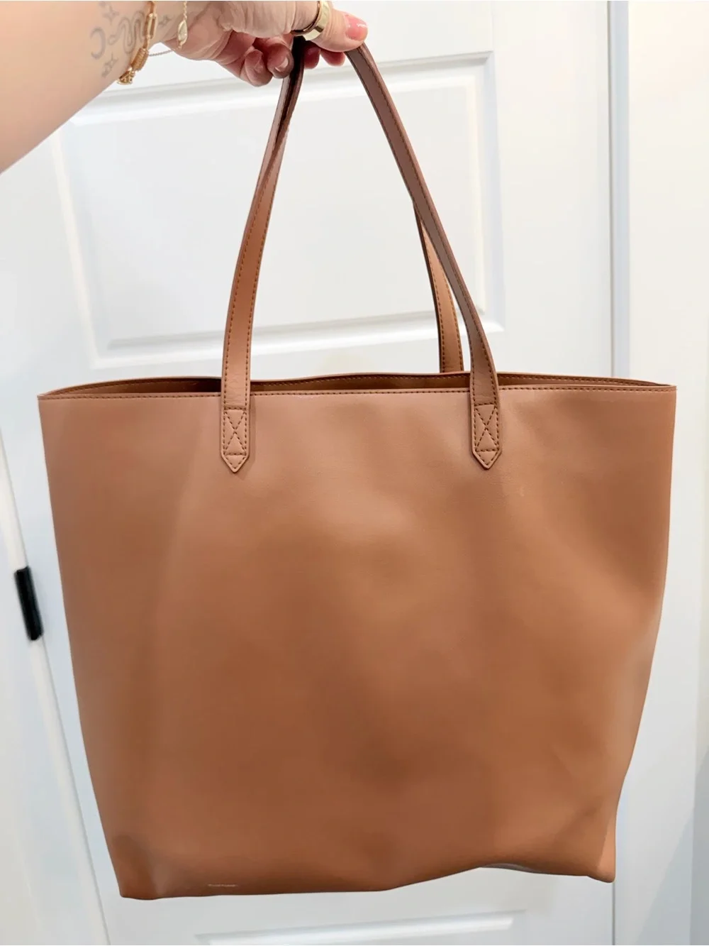 Madewell Tan cactus Leather Tote Bag